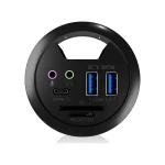 Icy Box Hub 3 Θυρών USB 3.0 με σύνδεση USB-A IB-HUB1404A - Image 3