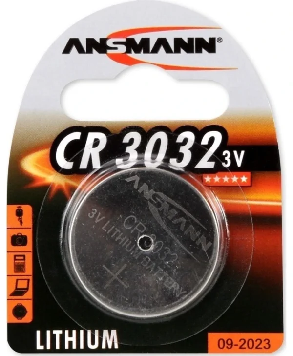 Ansmann Μπαταρία Λιθίου Ρολογιών CR3032 3V 1τμχ 1516-0013
