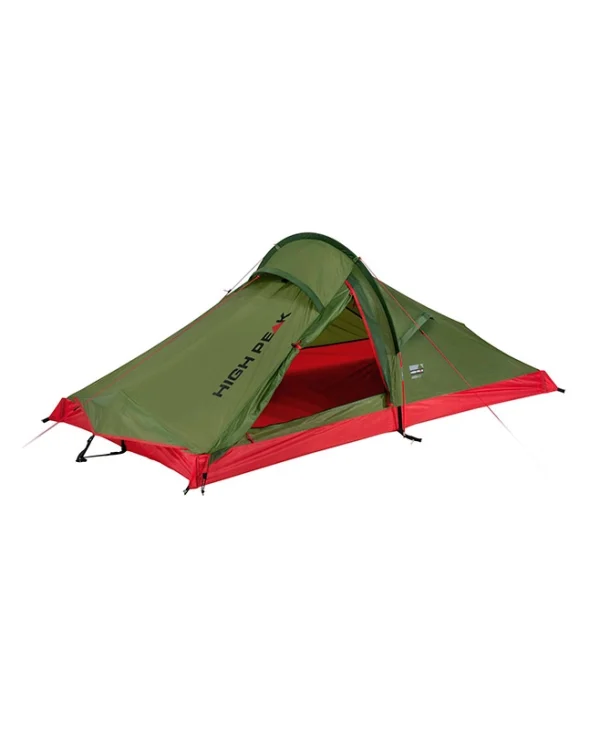 High Peak Σκηνή Camping Τούνελ Ορειβασίας Πράσινη 4 Εποχών Αδιάβροχη 3000mm 230x120x90εκ. 10184