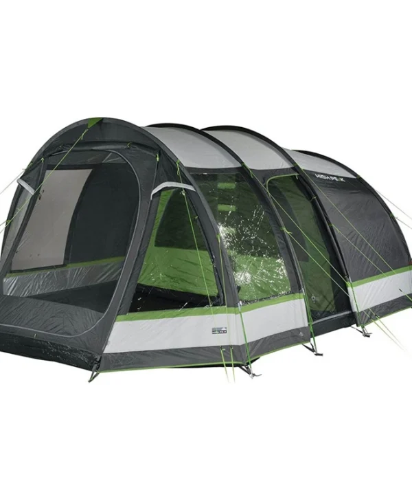High Peak Bozen 6.0 Χειμερινή Σκηνή Camping Τούνελ Πράσινη με Διπλό Πανί για 6 Άτομα 525x360x200εκ. 11837