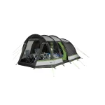 High Peak Bozen 6.0 Χειμερινή Σκηνή Camping Τούνελ Πράσινη με Διπλό Πανί για 6 Άτομα 525x360x200εκ. 11837 - Image 2