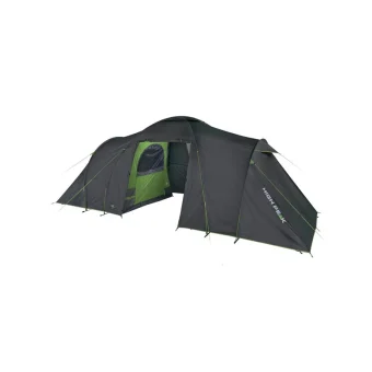 High Peak Como 6.0 Σκηνή Camping Τούνελ Μαύρη με Διπλό Πανί 4 Εποχών για 6 Άτομα 540x230x200εκ. 10263