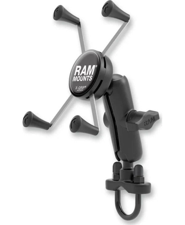 RAM Mount Universal X-Grip Βάση Κινητού Μοτοσυκλέτας με Ρυθμιζόμενο Βραχίονα 5.5-6" για το Τιμόνι RAM-B-149Z-UN10U