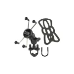 RAM Mount Universal X-Grip Βάση Κινητού Μοτοσυκλέτας με Ρυθμιζόμενο Βραχίονα 5.5-6" για το Τιμόνι RAM-B-149Z-UN10U - Image 3