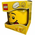 LEGO Παιδικό Κουτί Αποθήκευσης από Πλαστικό Head Κίτρινο 24x24x27cm 40320814 - Image 2