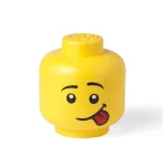 LEGO Παιδικό Κουτί Αποθήκευσης από Πλαστικό Head Κίτρινο 24x24x27cm 40320814 - Image 5