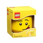 LEGO Παιδικό Κουτί Αποθήκευσης από Πλαστικό Head Κίτρινο 24x24x27cm 40320814 - Image 10