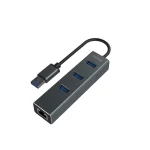 Savio Hub 3 Θυρών USB 3.1 με σύνδεση USB-A Γκρι AK-58 - Image 2