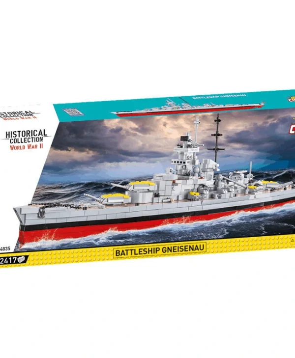 Cobi Τουβλάκια Battleship Gneisenau για 9+ Ετών 2417τμχ COBI-4835