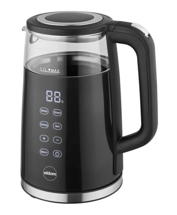Eldom Βραστήρας 1.7lt 2200W Μαύρος C530