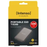 Intenso TX500 USB 3.2 Εξωτερικός SSD 500GB 2.5" Καφέ 3827450 - Image 3