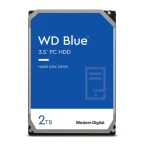 Western Digital Blue CMR 2TB HDD Σκληρός Δίσκος 3.5" SATA III 5400rpm με 64MB Cache για Καταγραφικό WD20EARZ - Image 2