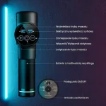 Extralink Πιστόλι Μασάζ για το Σώμα με Δόνηση Μαύρο MSG-01-PRO - Image 6