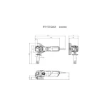 Metabo W 9-125 Quick Τροχός 125mm Ρεύματος 900W 359478 - Image 4