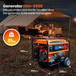 Extralink Γεννήτρια Inverter Υγραερίου με Χειροκίνητη Μίζα EX.30370 - Image 12