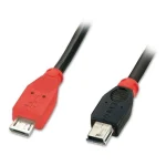 Lindy Regular USB 2.0 to micro USB Cable Μαύρο 1m (31718) 1τμχ