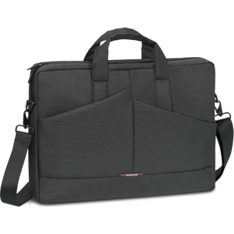 Rivacase Tivoli 8731 Τσάντα Ώμου / Χειρός για Laptop 15.6" σε Γκρι χρώμα RC8731_GY
