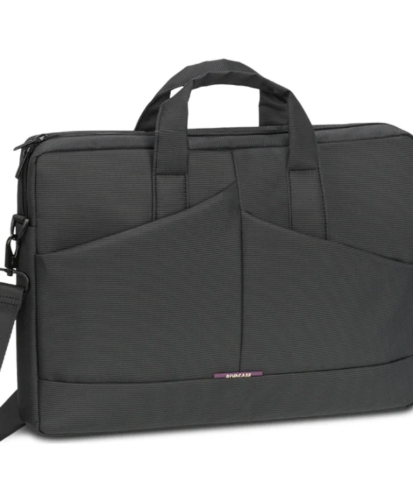 Rivacase Tivoli 8731 Τσάντα Ώμου / Χειρός για Laptop 15.6" σε Γκρι χρώμα RC8731_GY