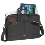 Rivacase Tivoli 8731 Τσάντα Ώμου / Χειρός για Laptop 15.6" σε Γκρι χρώμα RC8731_GY - Image 4
