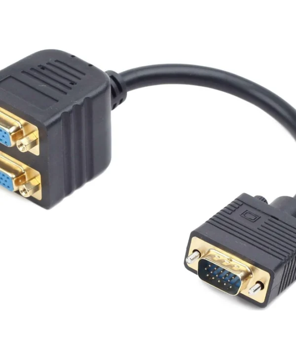 Cablexpert Μετατροπέας VGA male σε VGA 2x female 1τμχ CC-VGAX2-20CM