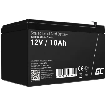 Green Cell Μπαταρία UPS με Χωρητικότητα 10Ah και Τάση 12V AGM48