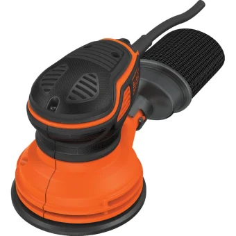 Black & Decker KA199 Έκκεντρο Τριβείο 125mm Ρεύματος 240W με Σύστημα Αναρρόφησης KA199-QS