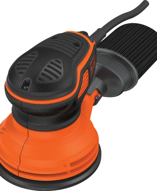 Black & Decker KA199 Έκκεντρο Τριβείο 125mm Ρεύματος 240W με Σύστημα Αναρρόφησης KA199-QS