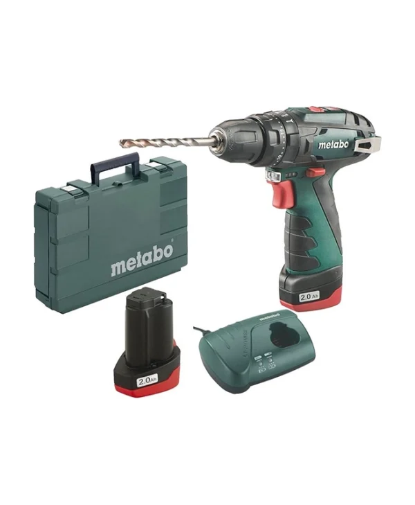 Metabo Powermaxx SB Basic Κρουστικό Δραπανοκατσάβιδο Μπαταρίας 10.8V 2x2Ah 600385500