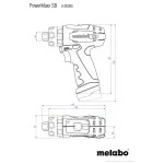 Metabo Powermaxx SB Basic Κρουστικό Δραπανοκατσάβιδο Μπαταρίας 10.8V 2x2Ah 600385500 - Image 3