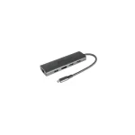 Good Connections USB-C Docking Station με HDMI/DisplayPort 4K PD Ethernet και σύνδεση 2 Οθονών Γκρι (HUB-C001A) - Image 2