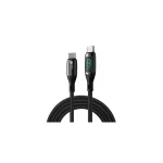 Good Connections Braided USB 2.0 Cable USB-C male - USB-C / USB-A 100W PD Μαύρο 1m 2213-D010S - Image 2