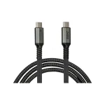 USB 2.0 Cable USB-C male - USB-C 240W PD Γκρι 0.5m GM-426145 2240-CCT005A - Image 2