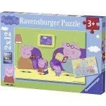 Παιδικό Puzzle Peppa Pig at Home για 3+ Ετών 24pcs Ravensburger 7596
