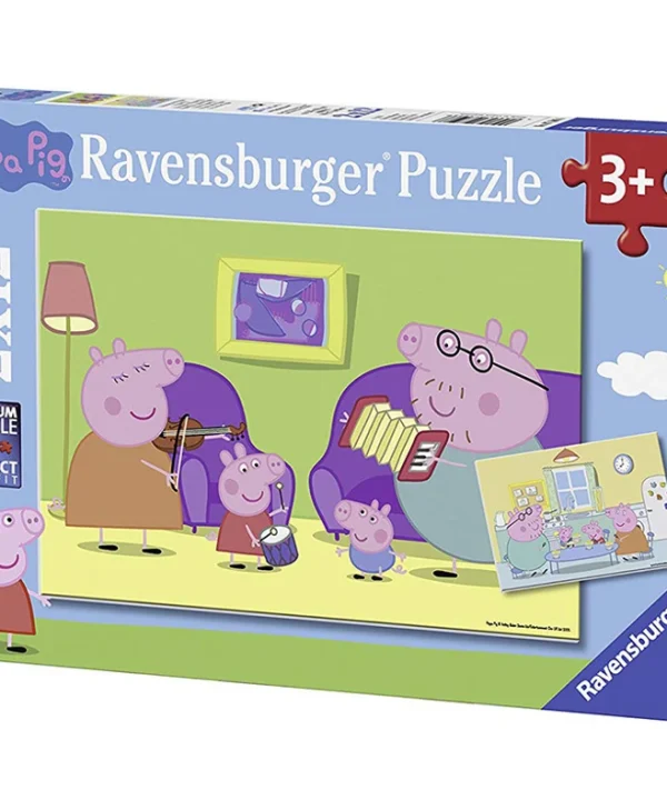Παιδικό Puzzle Peppa Pig at Home για 3+ Ετών 24pcs Ravensburger 7596