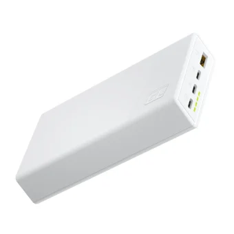 Green Cell PowerPlay20s 20000mAh 22.5W με Θύρα USB-A και 3 Θύρες USB-C Quick Charge 3.0 Λευκό PBGC03SW