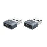 Good Connections Μετατροπέας USB-A female σε USB-C male Γκρι 1τμχ USB-AD203