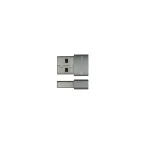 Good Connections Μετατροπέας USB-A female σε USB-C male Γκρι 1τμχ USB-AD203 - Image 2
