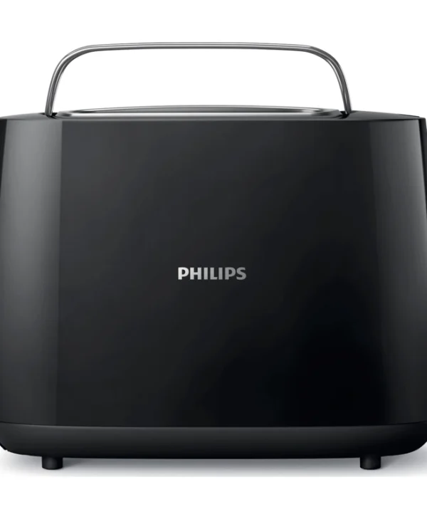 Philips Φρυγανιέρα 2 Θέσεων 900W Μαύρη HD2581/90