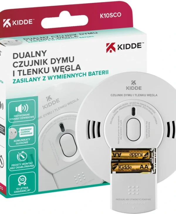 Kidde Ανιχνευτής Mονοξειδίου του Άνθρακα CO K10SCO