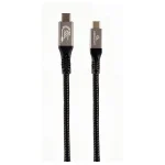 Cablexpert USB 3.2 Cable USB-C male - USB-C 100W PD Μαύρο 1.5m CCBP-USB3-CMCM100-1.5M - Image 4