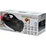 Rebeltec Soundbox 390 Ηχείο Bluetooth 20W με Ραδιόφωνο και Διάρκεια Μπαταρίας έως 12 ώρες Μαύρο RBLGLO00033 - Image 5