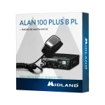 Midland Alan 100 Plus CB Αυτοκινήτου 4W με Μονόχρωμη Οθόνη URZ0233 - Image 2