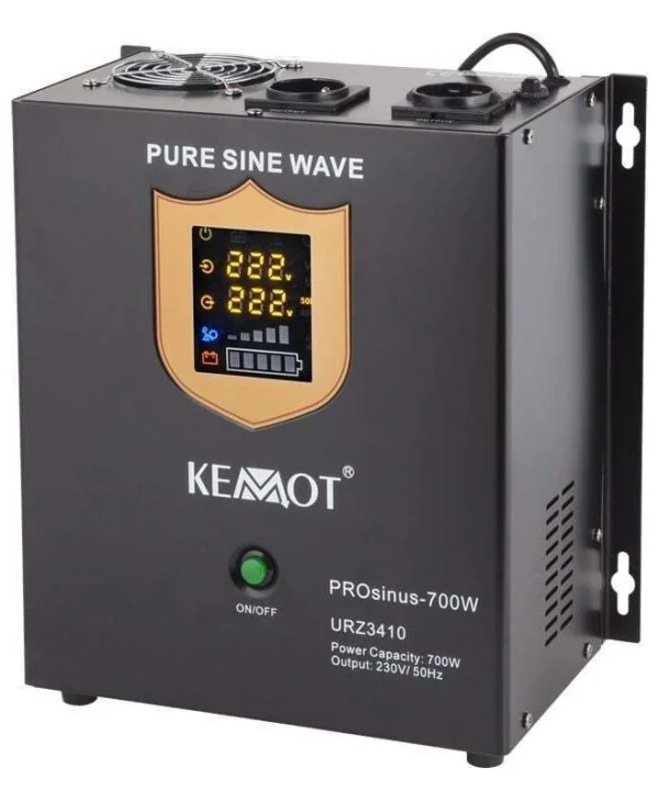 Kemot PROsinus Inverter Ισχύος 700W με Τάση Εισόδου 12V URZ3410