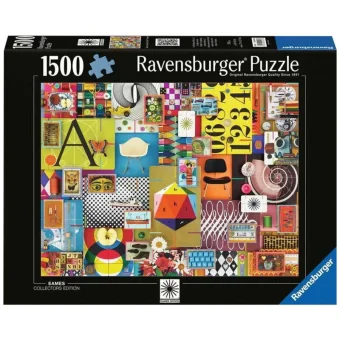 Ravensburger Puzzle Eames Collectors Edition House Cards 1500 Pieces 12000428