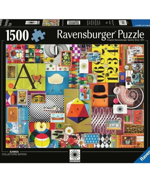 Ravensburger Puzzle Eames Collectors Edition House Cards 1500 Pieces 12000428