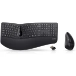 Perixx PERIDUO-605 - Ergonomic Ασύρματο Σετ Πληκτρολόγιο & Ποντίκι Αγγλικό US 11633