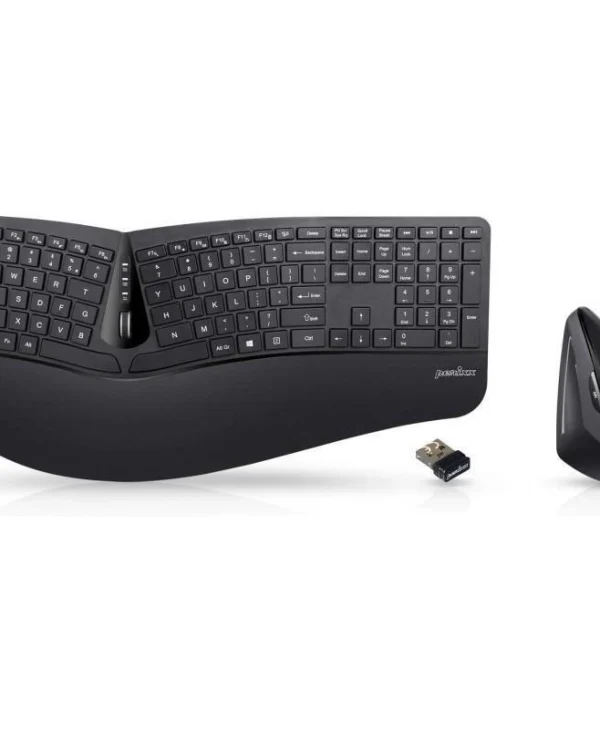 Perixx PERIDUO-605 - Ergonomic Ασύρματο Σετ Πληκτρολόγιο & Ποντίκι Αγγλικό US 11633