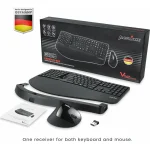 Perixx PERIDUO-605 - Ergonomic Ασύρματο Σετ Πληκτρολόγιο & Ποντίκι Αγγλικό US 11633 - Image 2