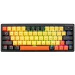 Tracer Gamezone EVO2 Gaming Μηχανικό Πληκτρολόγιο 65% με Custom διακόπτες και RGB φωτισμό (Αγγλικό US) Κίτρινο TRAKLA47302
