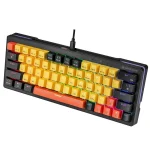 Tracer Gamezone EVO2 Gaming Μηχανικό Πληκτρολόγιο 65% με Custom διακόπτες και RGB φωτισμό (Αγγλικό US) Κίτρινο TRAKLA47302 - Image 3
